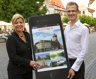 Cottbus App, Gabi Grube + Leif Scharroba