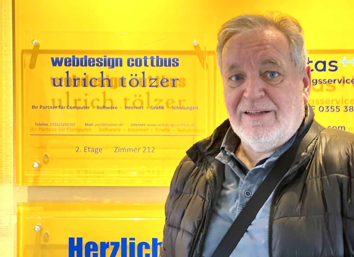 Uli Tölzer, Webdesign Cottbus kommt zu hyperworx